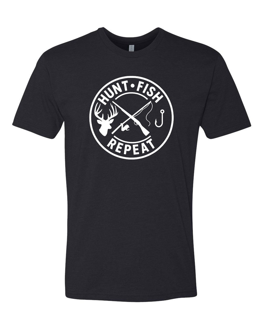 HUNT FISH REPEAT TEE SHIRT