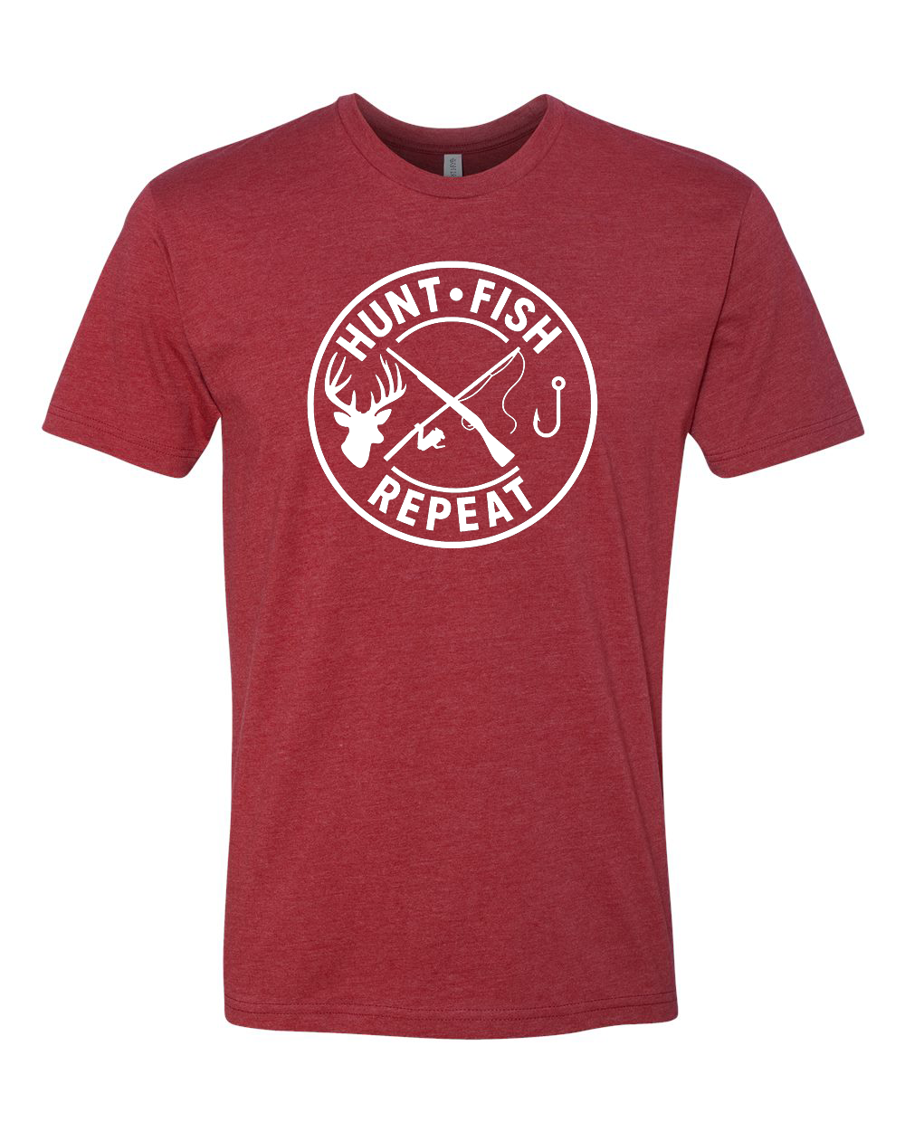 HUNT FISH REPEAT TEE SHIRT