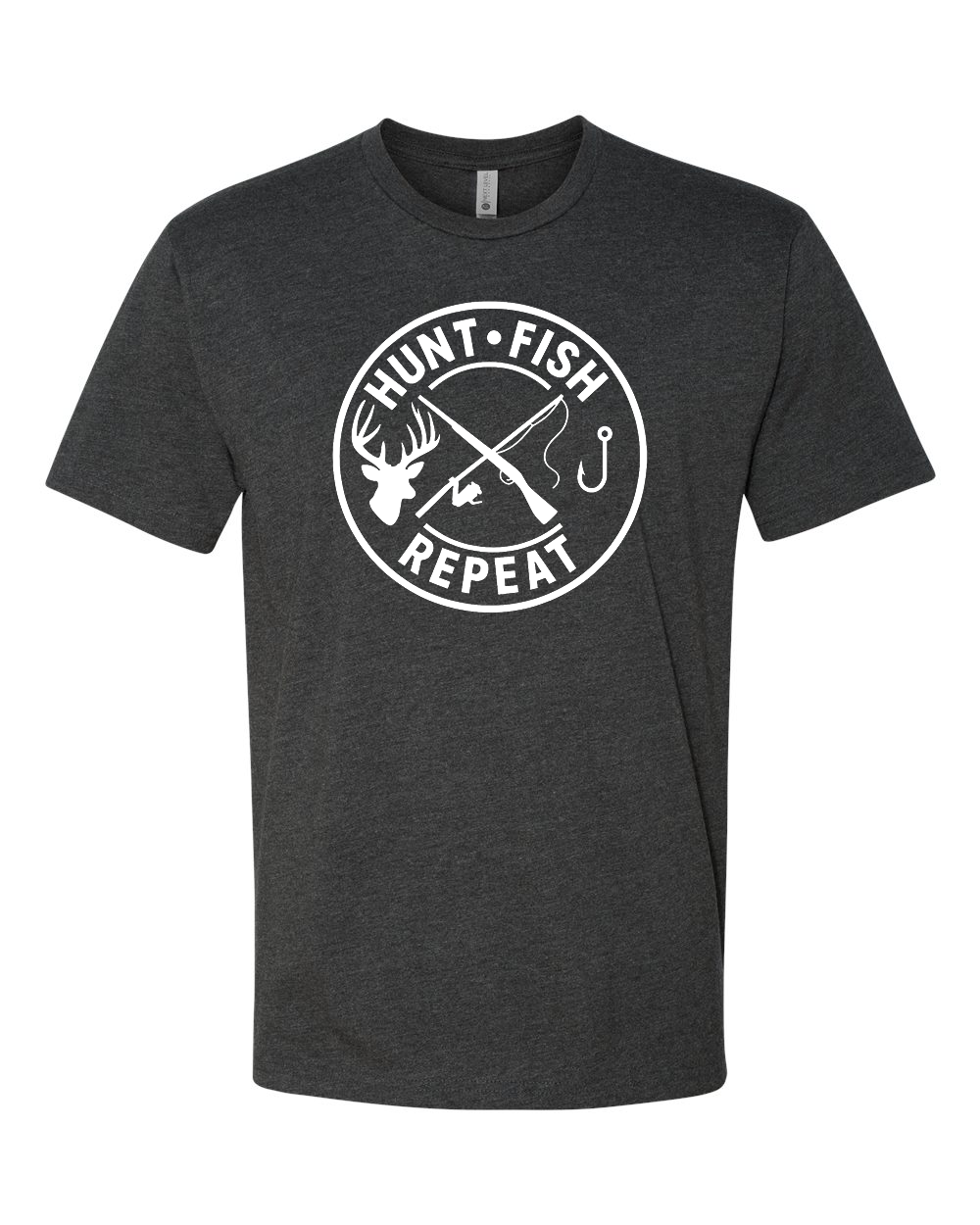 HUNT FISH REPEAT TEE SHIRT