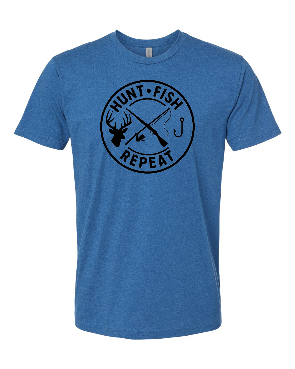HUNT FISH REPEAT TEE SHIRT