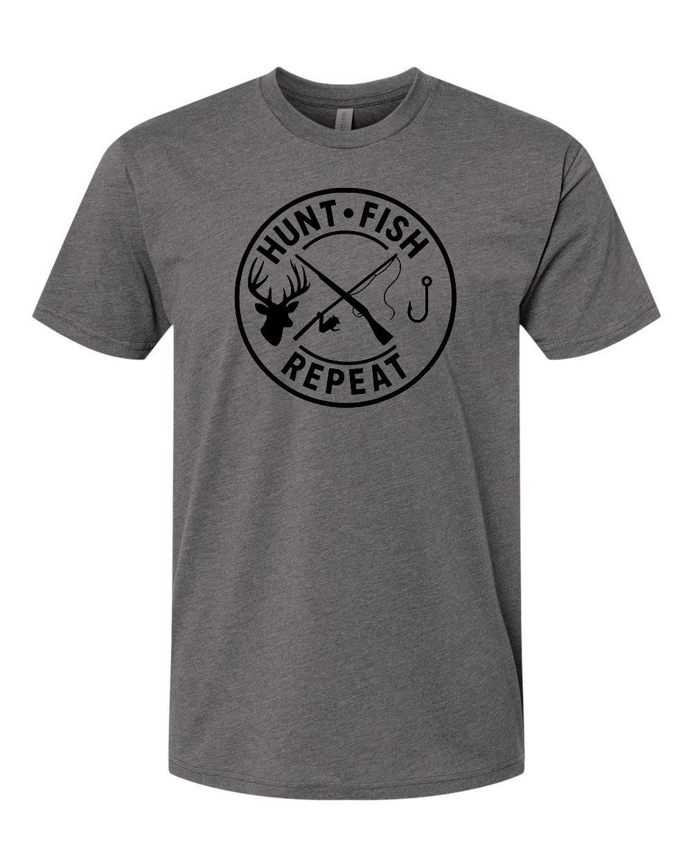 HUNT FISH REPEAT TEE SHIRT