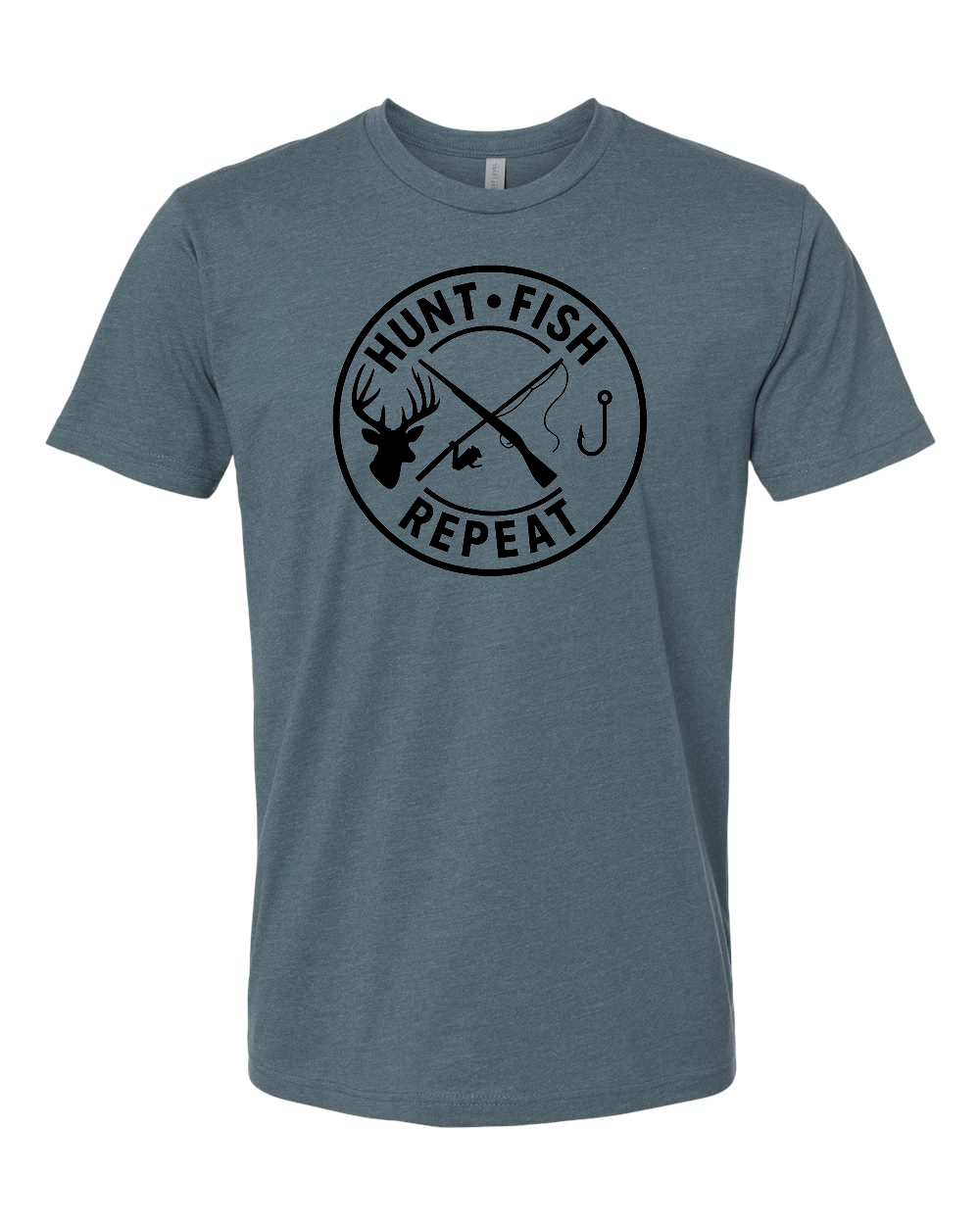 HUNT FISH REPEAT TEE SHIRT