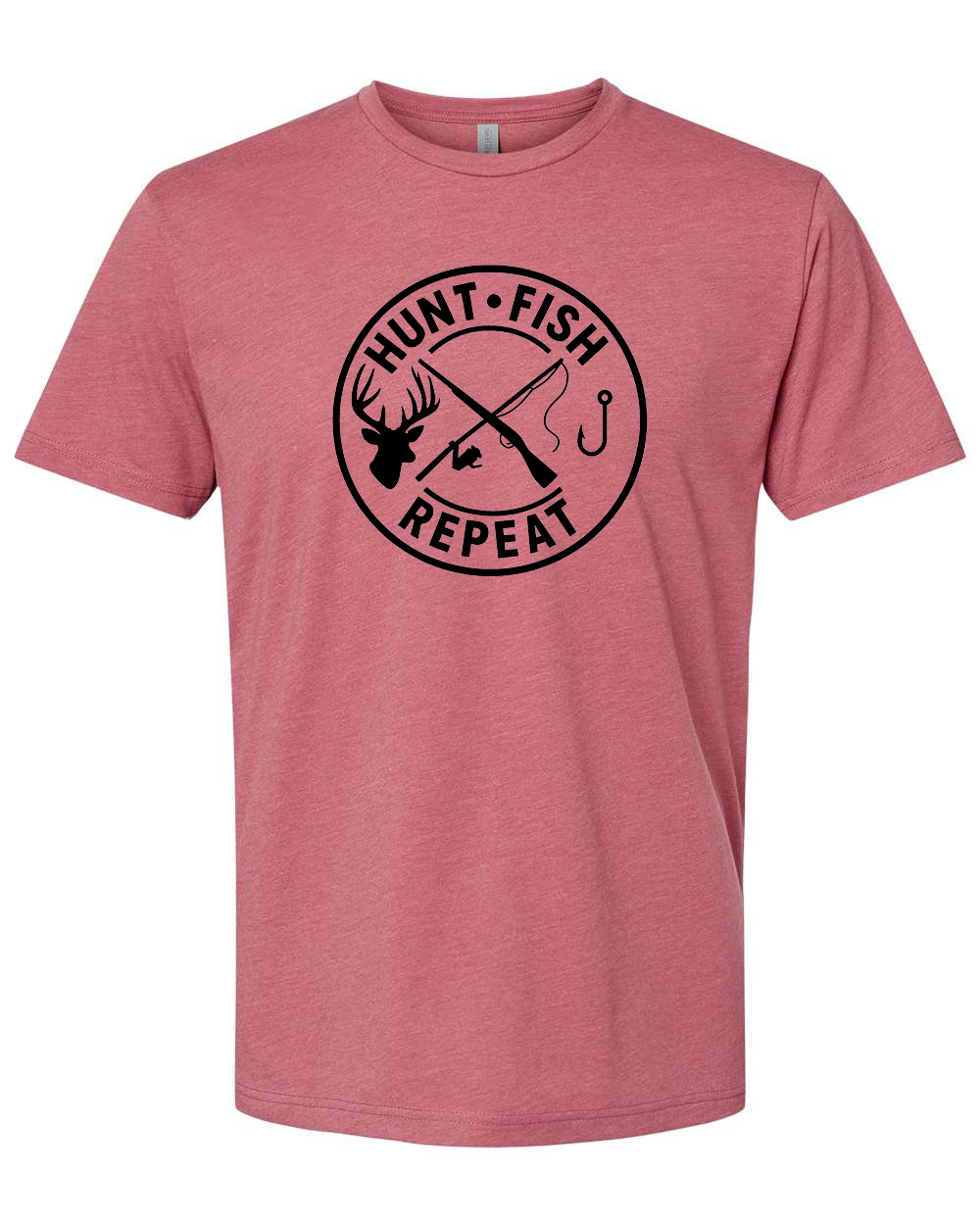 HUNT FISH REPEAT TEE SHIRT