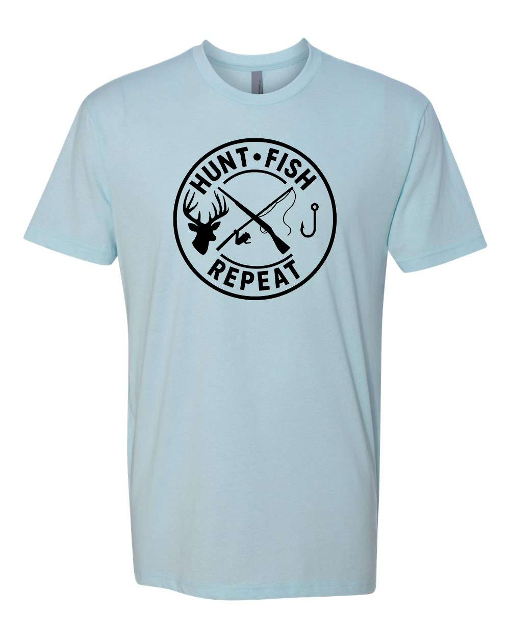 HUNT FISH REPEAT TEE SHIRT