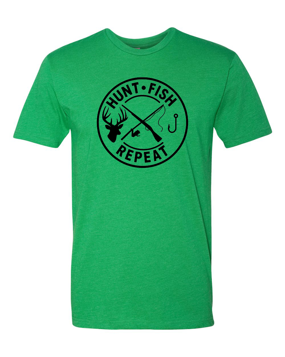 HUNT FISH REPEAT TEE SHIRT