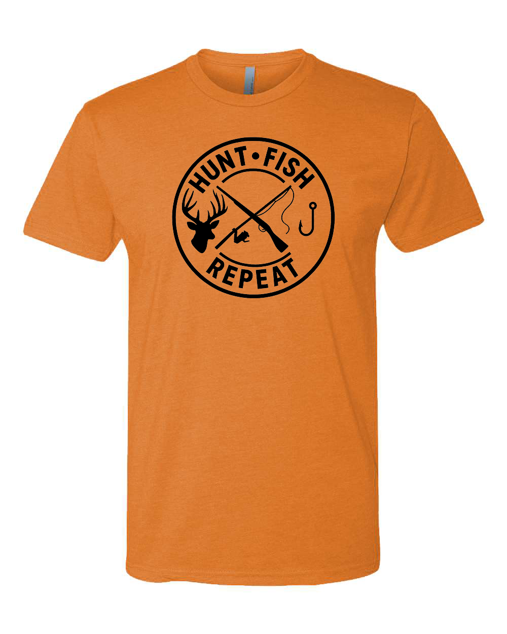 HUNT FISH REPEAT TEE SHIRT