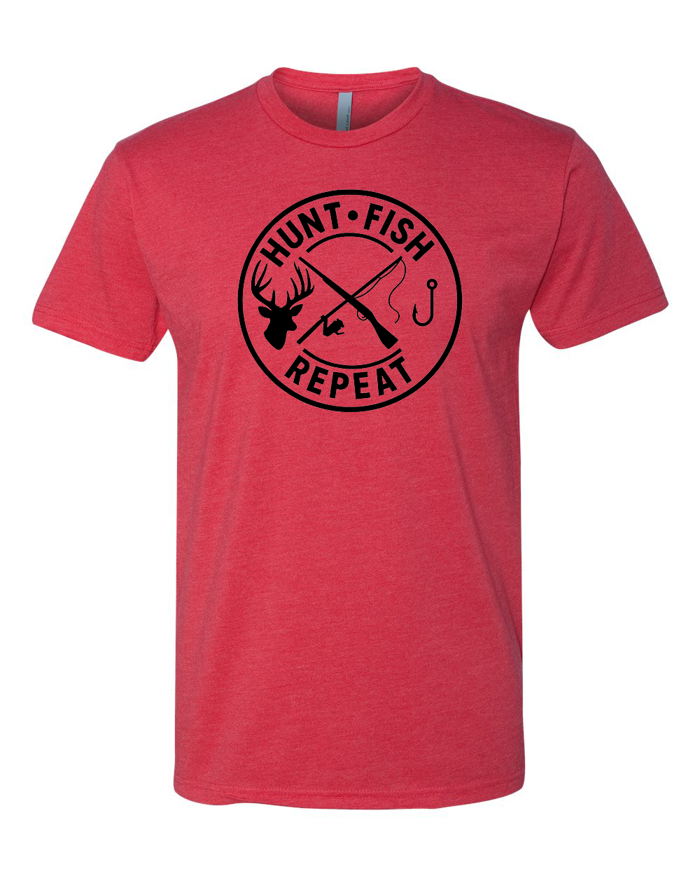 HUNT FISH REPEAT TEE SHIRT