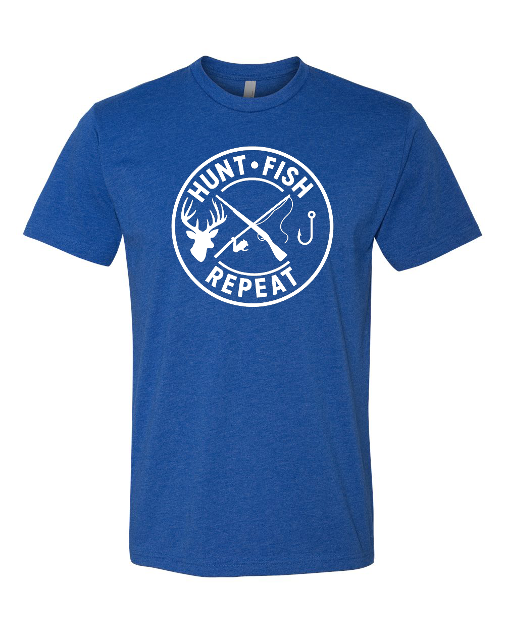 HUNT FISH REPEAT TEE SHIRT