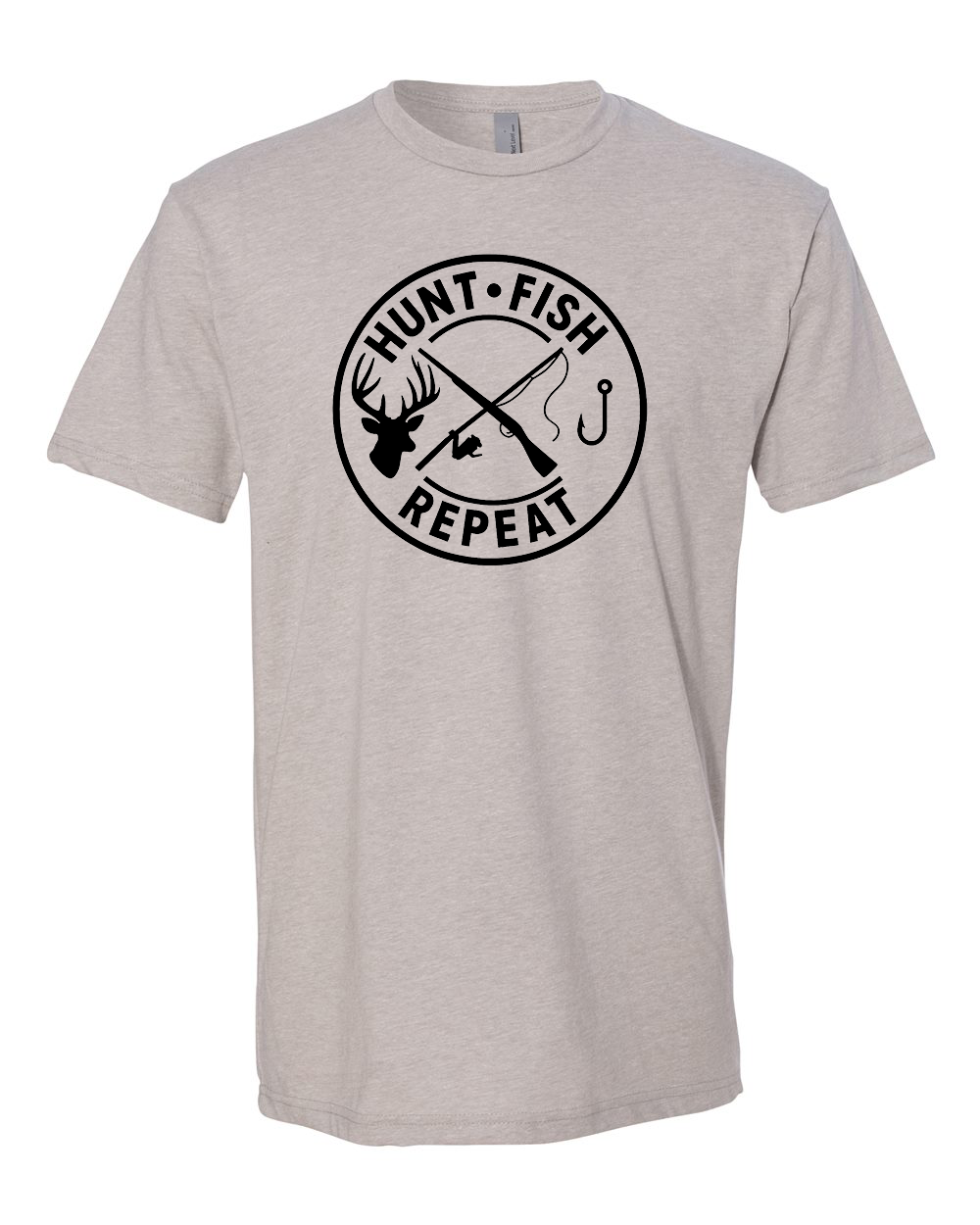 HUNT FISH REPEAT TEE SHIRT