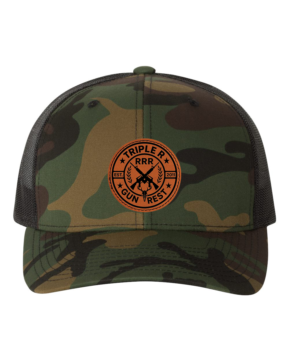 TRIPLE R OG LOGO LEATHER PATCH HAT SNAPBACK