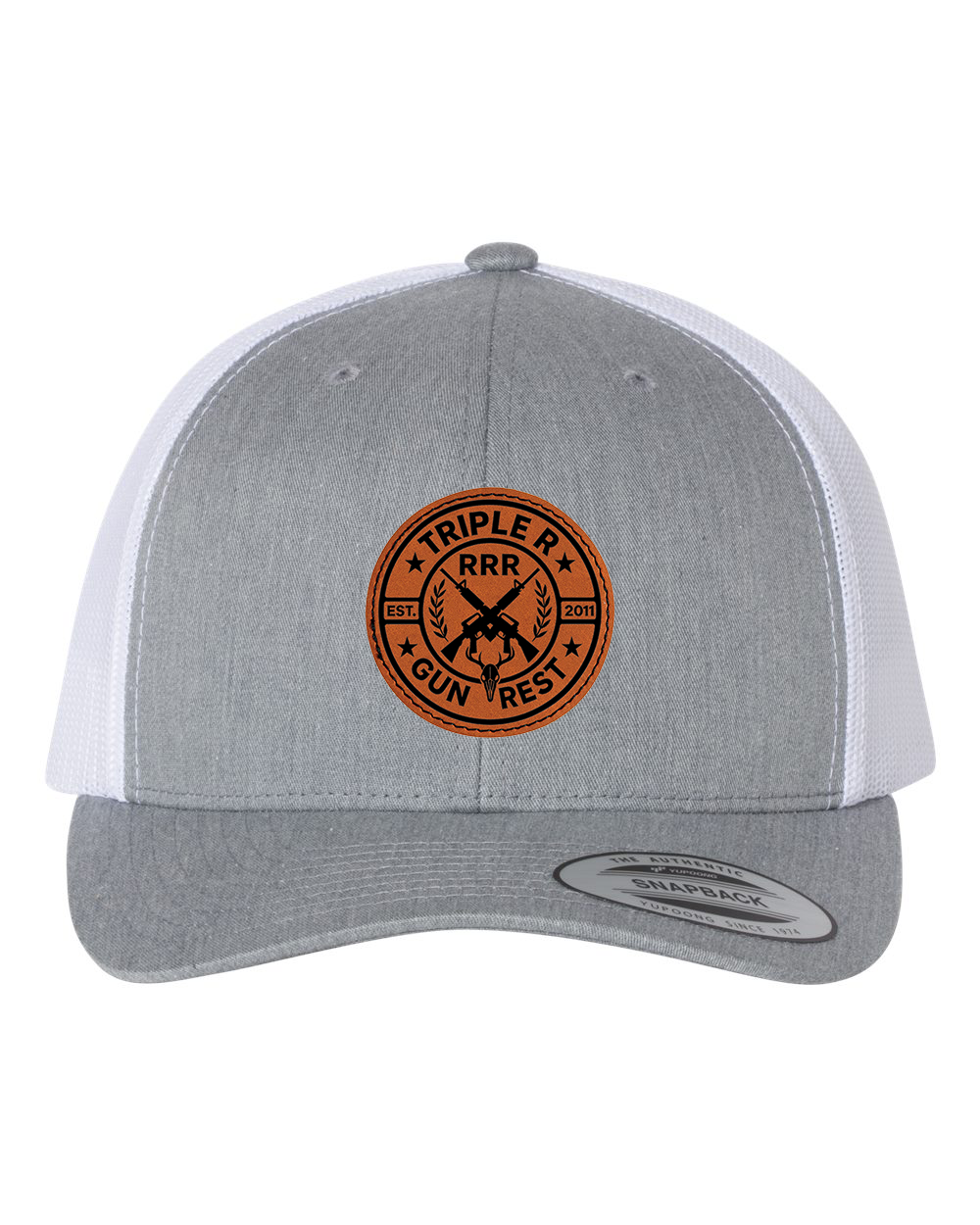 TRIPLE R OG LOGO LEATHER PATCH HAT SNAPBACK