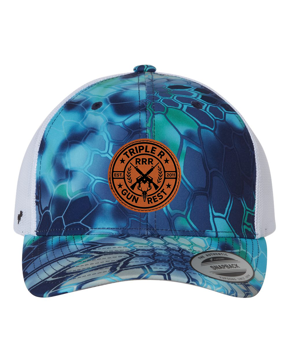 TRIPLE R OG LOGO LEATHER PATCH HAT SNAPBACK