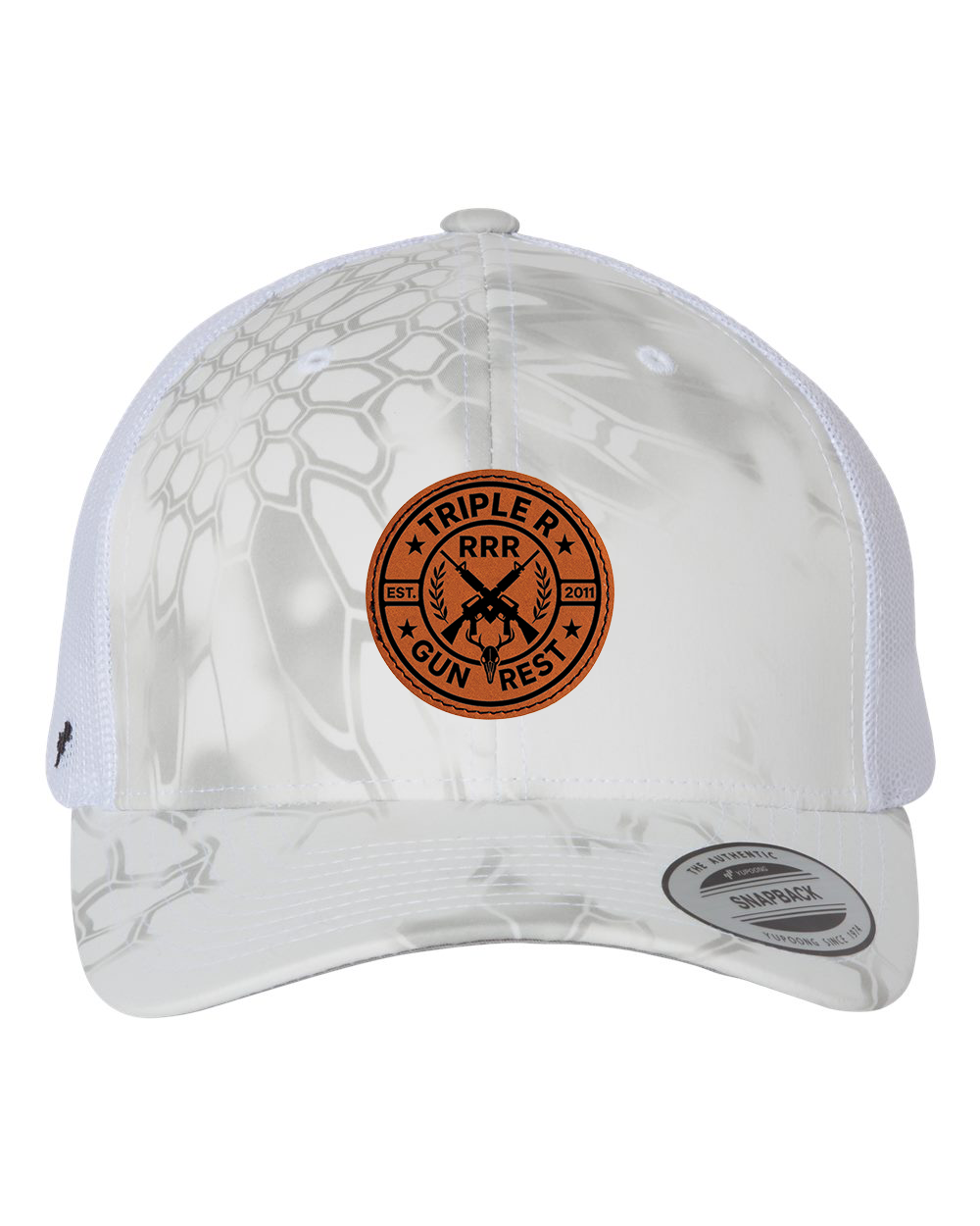 TRIPLE R OG LOGO LEATHER PATCH HAT SNAPBACK