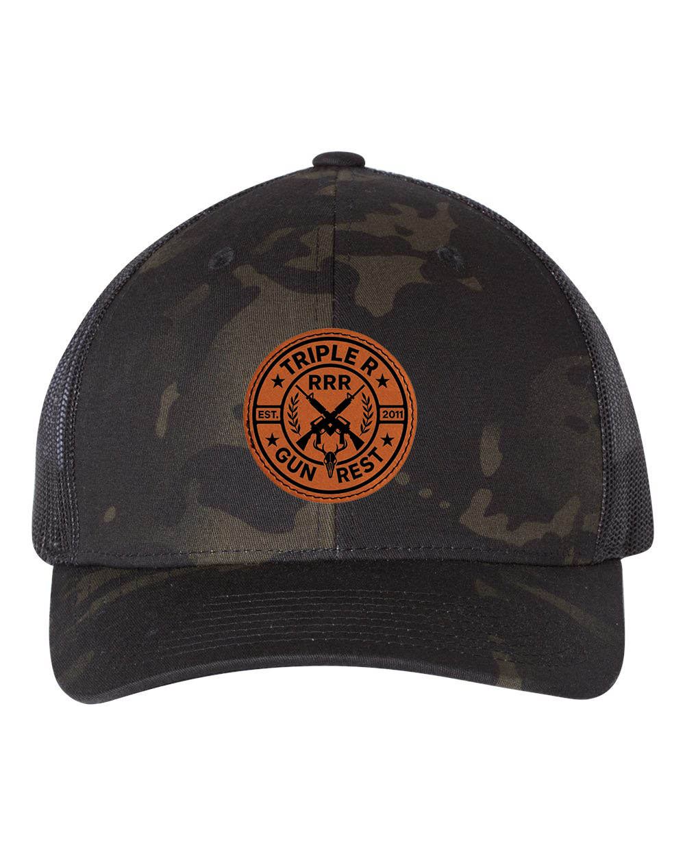 TRIPLE R OG LOGO LEATHER PATCH HAT SNAPBACK