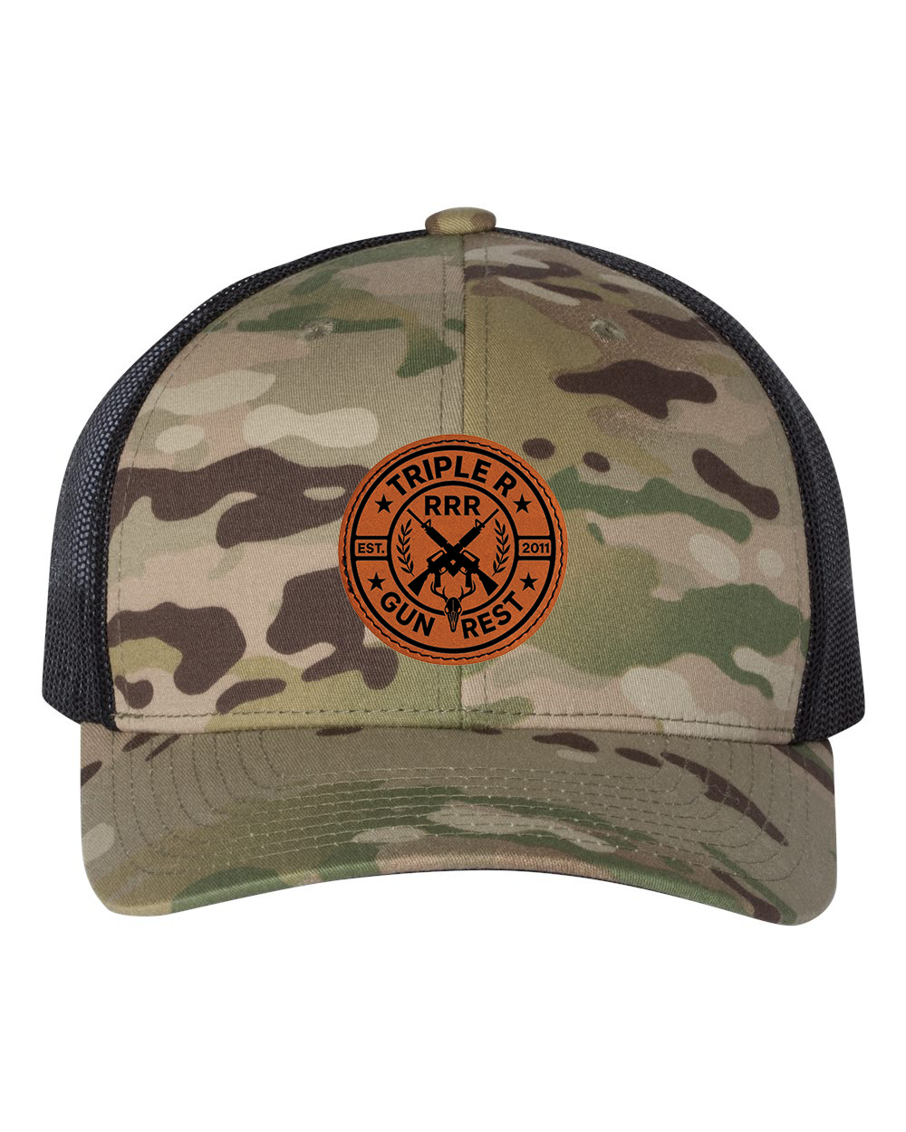 TRIPLE R OG LOGO LEATHER PATCH HAT SNAPBACK