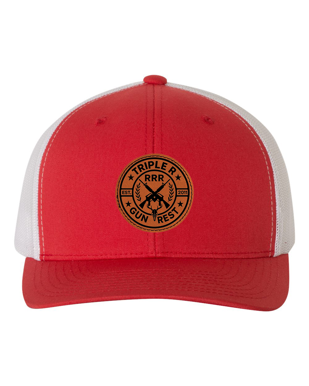 TRIPLE R OG LOGO LEATHER PATCH HAT SNAPBACK
