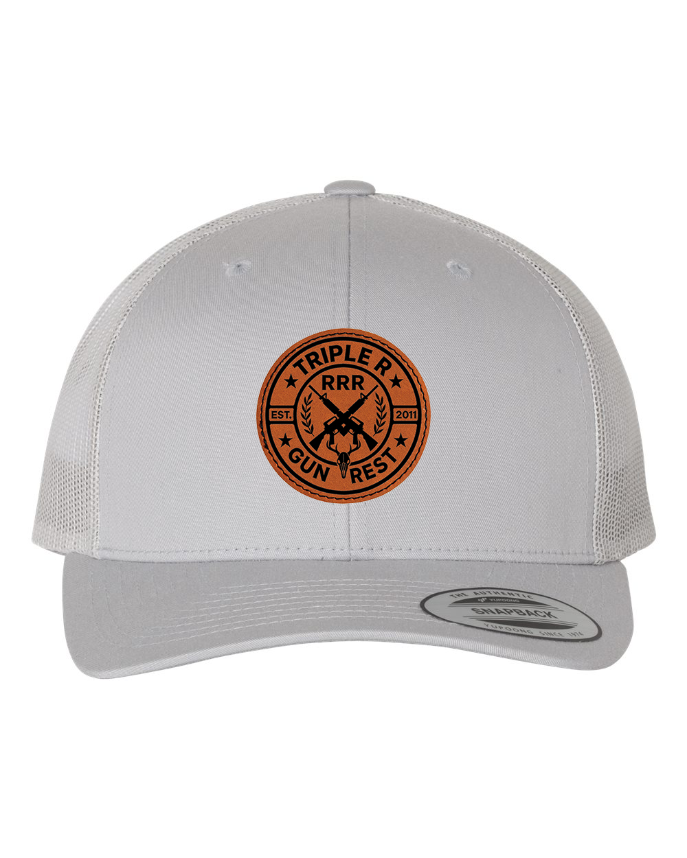 TRIPLE R OG LOGO LEATHER PATCH HAT SNAPBACK