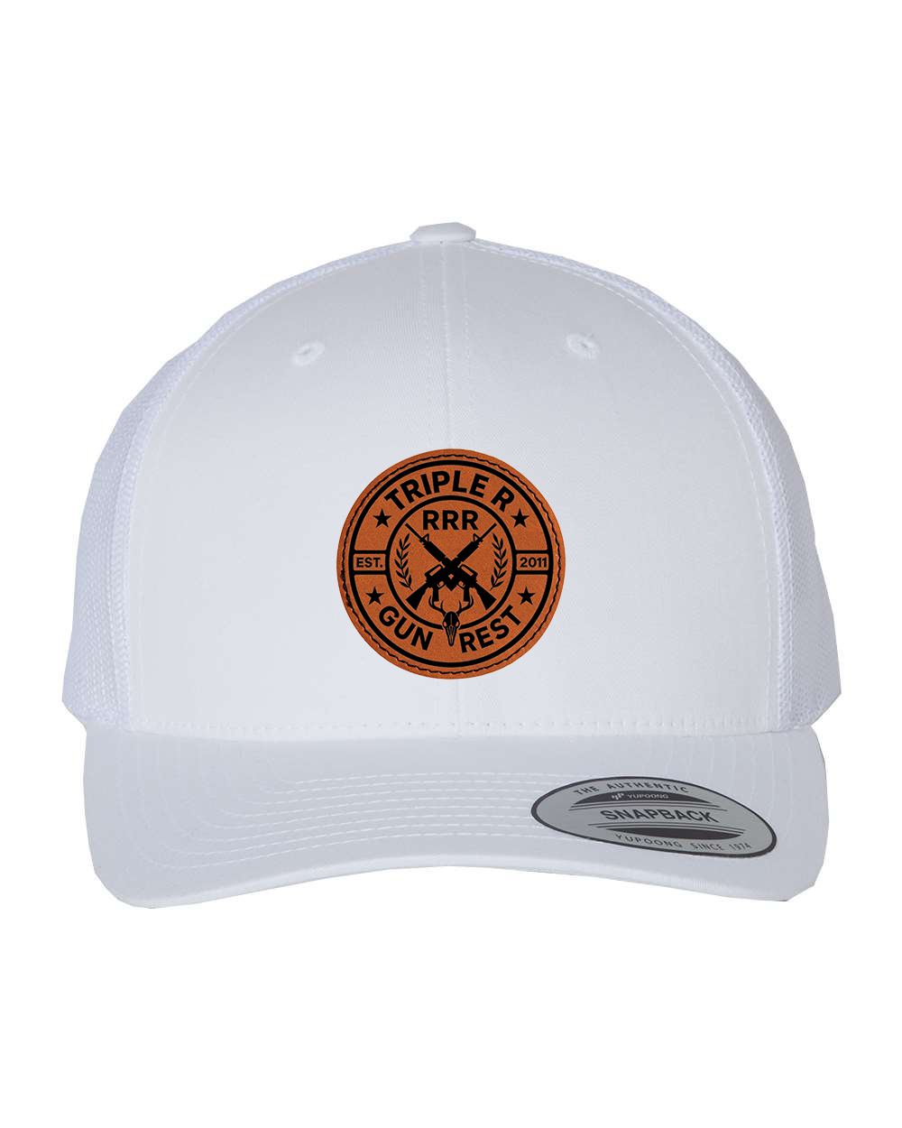 TRIPLE R OG LOGO LEATHER PATCH HAT SNAPBACK