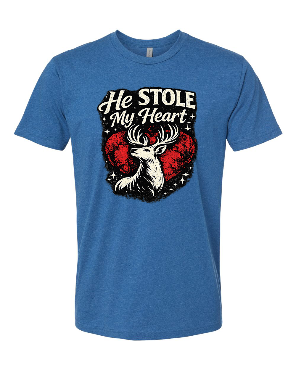 VALENTINE DEER (HIS)(HER) TEE SHIRT